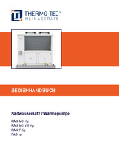 Thermo-Tec RAS 2102 MC Kp Bedienhandbuch