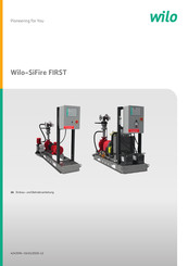 Wilo SiFire FIRST Serie Einbau- Und Betriebsanleitung