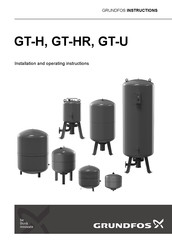 Grundfos GT-HR Serie Montage- Und Betriebsanleitung