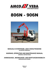 AMCO VEBA 906N Anweisungs- Bedienungs Und Wartungshandbuch