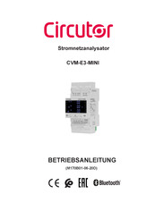 Circutor CVM-E3-MINI Betriebsanleitung