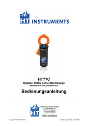 HT Instruments HT77C Bedienungsanleitung