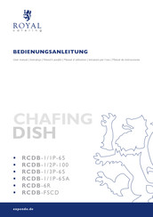 Royal Catering RCDB-FSCD Bedienungsanleitung