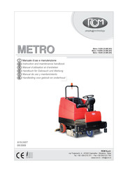 RCM Metro 1102N Handbuch Für Gebrauch Und Wartung