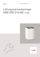 Nibe ERS S10-400 Installateurhandbuch