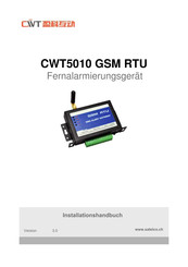 Satelco CWT5010 GSM RTU Installationshandbuch