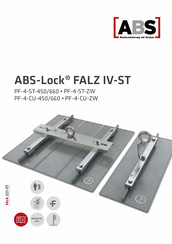 ABS ABS-Lock FALZ IV-ST Montageanleitung