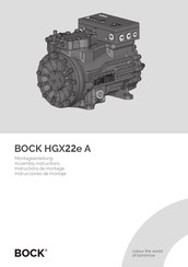 .bock HGX22e A Serie Montageanleitung