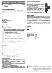 Conrad 857903 Bedienungsanleitung