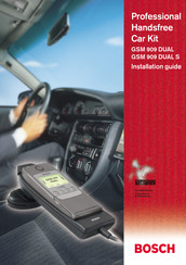 Bosch GSM 909 DUAL S Installationsanleitung