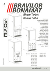 BRAVILOR BONAMAT Bolero Turbo 433 Gebraucher Handbuch