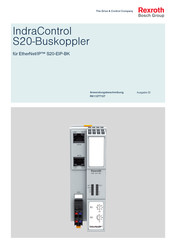 Bosch rexroth IndraControl S20-EIP-BK Anwendungsbeschreibung