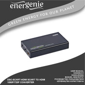 Energenie DSC-SCART-HDMI Handbuch