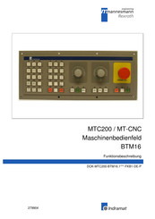 Mannesmann Rexroth MTC200 Funktionsbeschreibung