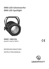 Leuchtkraft PARC-100/COL Bedienungsanleitung