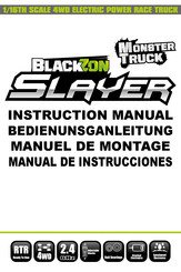 BlackZone Slayer Monster Truck Bedienungsanleitung