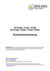 Blick-Store AP-P5064 Schnellstartanleitung