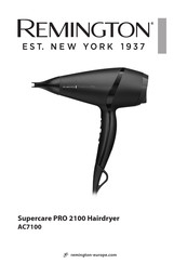 Spectrum Brands Remington Supercare PRO 2100 AC7100 Bedienungsanleitung