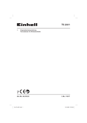 EINHELL TS 230/1 Original Bedienungsanleitung