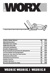 Worx WG261E.9 Originalbetriebsanleitung