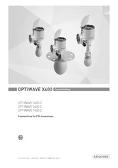 KROHNE OPTIWAVE 7400 C Zusatzanleitung