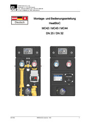 PAW HeatBloC MC43 DN25 Montage- Und Bedienungsanletung