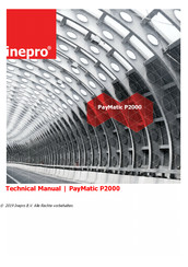 Inepro PayMatic P2000 Technische Bedienungsanleitung