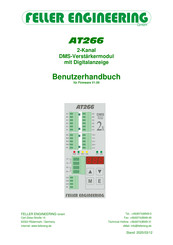 FELLER ENGINEERING AT266 Benutzerhandbuch