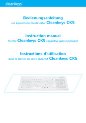 Cleankeys CK5 Bedienungsanleitung