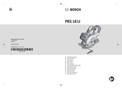 Bosch PKS 18 LI Originalbetriebsanleitung