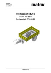 matev TRL-3D 20 Montageanleitung