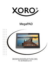 Xoro MegaPAD 1404PoE Bedienungsanleitung