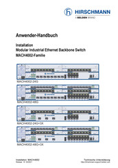 Belden HIRSCHMANN MACH4002-24G+3X Anwenderhandbuch