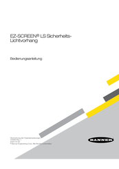Banner EZ-SCREEN LS Bedienungsanleitung