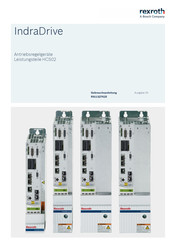 Bosch Rexroth IndraDrive HCS02 Gebrauchsanleitung