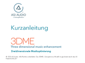 ASI Audio 3DME Kurzanleitung