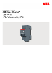 ABB free@home USB-M-1.1 Produkthandbuch