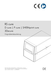 Rapid Shape SHERAprint cure Original Bedienungsanleitung