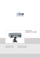 Micro-Epsilon INB Vision surfaceCONTROL 2500 Serie Betriebsanleitung