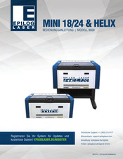 Epilog Laser MINI 24 Bedienungsanleitung