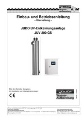 Judo JUV 200 GS Einbau- Und Betriebsanleitung