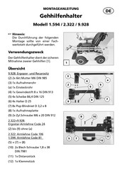 Meyra 2.322 Montageanleitung