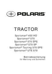 Polaris Sportsman 450 HO Betriebsanleitung Für Wartung Und Sicherheit