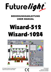 Futurelight Wizard-512 Bedienungsanleitung