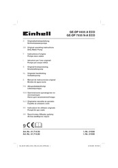 EINHELL Expert GE-DP 6935 A ECO Originalbetriebsanleitung
