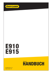Easy-Laser E910 Handbuch