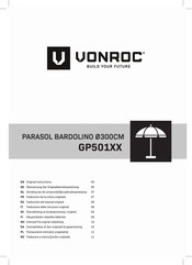 VONROC GP501 Serie Bersetzung Der Originalbetriebsanleitung