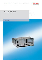 Bosch Rexroth IPC 40.1 Projektierung