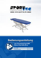 Sport-Tec Lojer Capre F5 Bedienungsanleitung