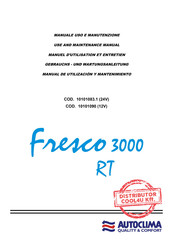 Autoclima Fresco 3000 RT Gebrauchs- Und Wartungsanleitung